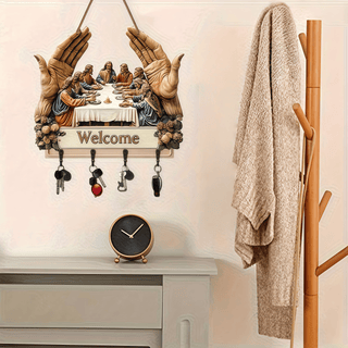 🙏Jesus and Disciples Wall Art Keychain