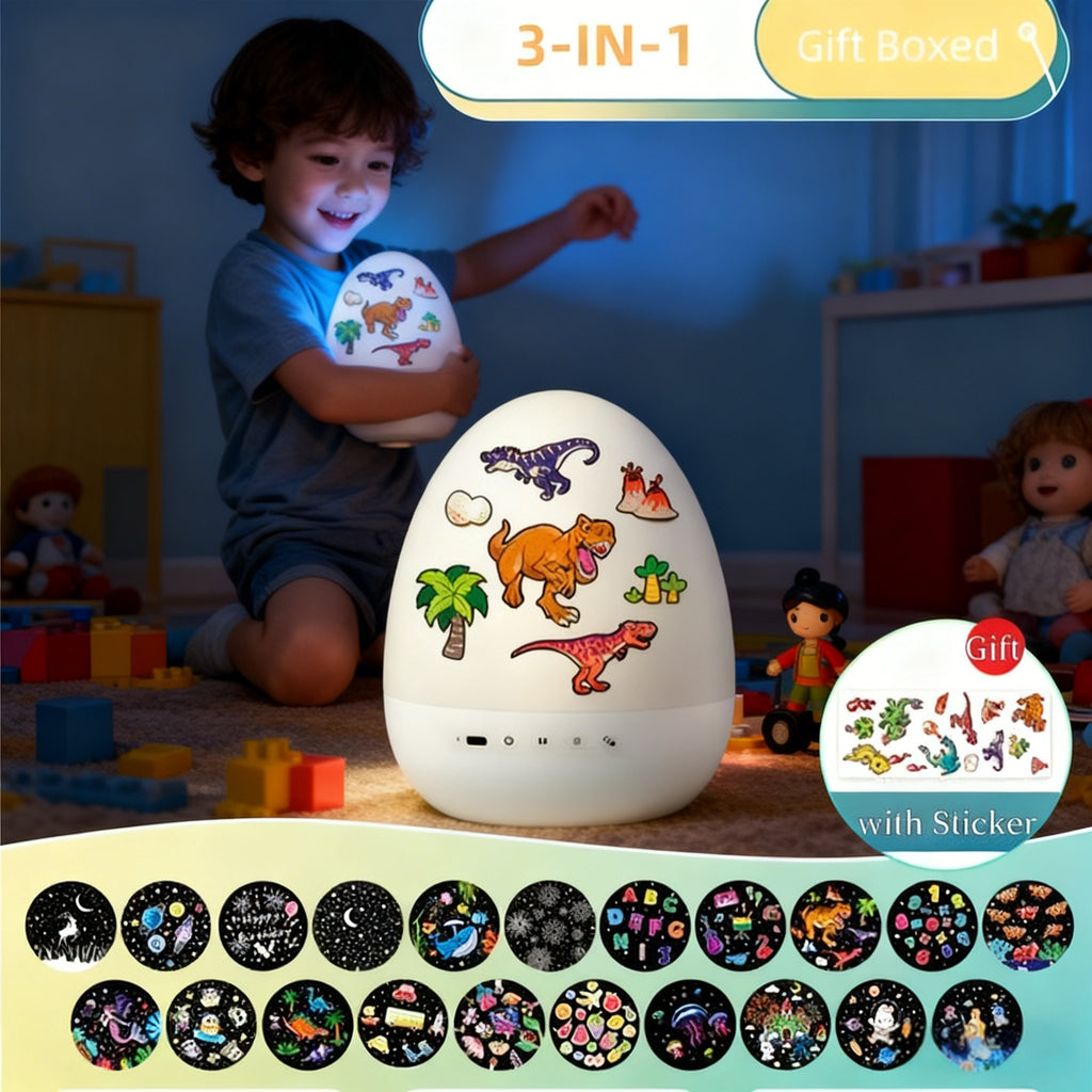 🎄Dinosaur Egg Night Light Projector For Kids