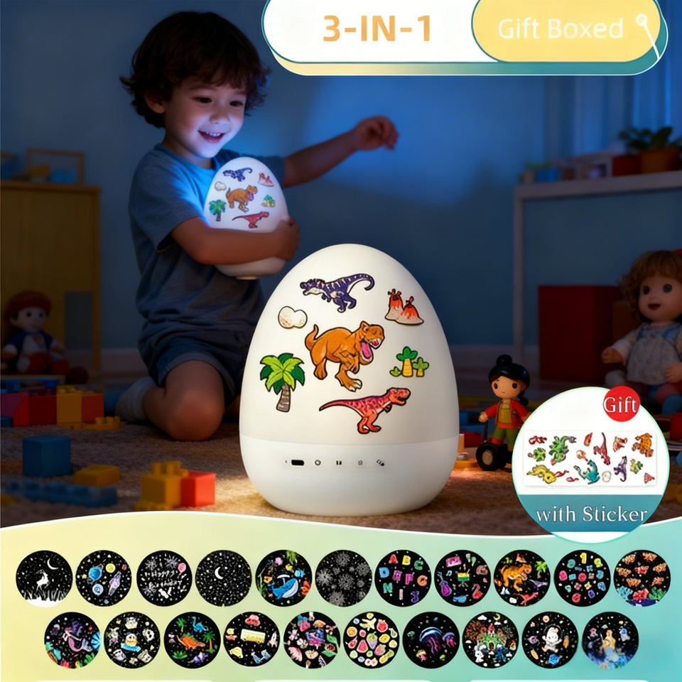 🎄Dinosaur Egg Night Light Projector For Kids