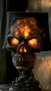LavaGlow – Skull-Shaped Lava Stone Lamp