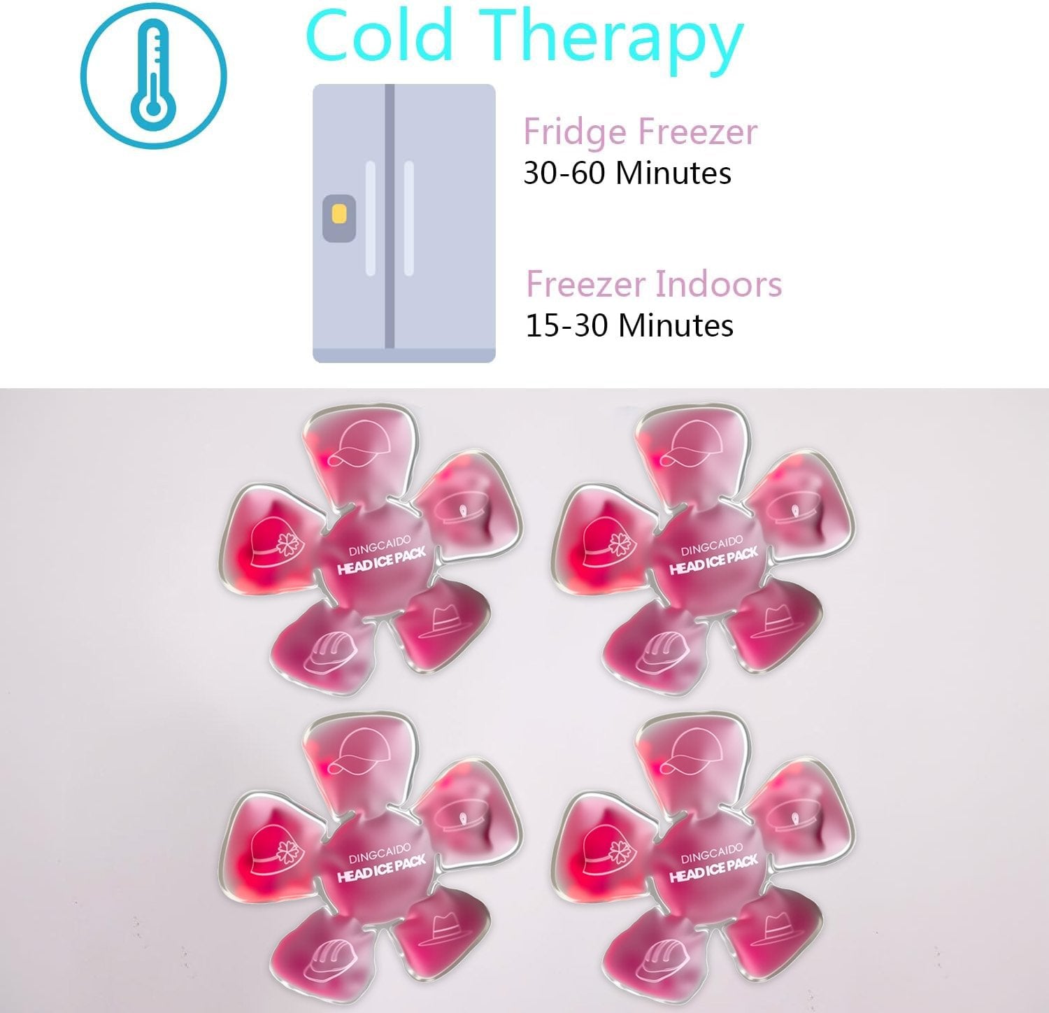 MigraCool – Head Ice Pack for Migraine & Sinus Relief