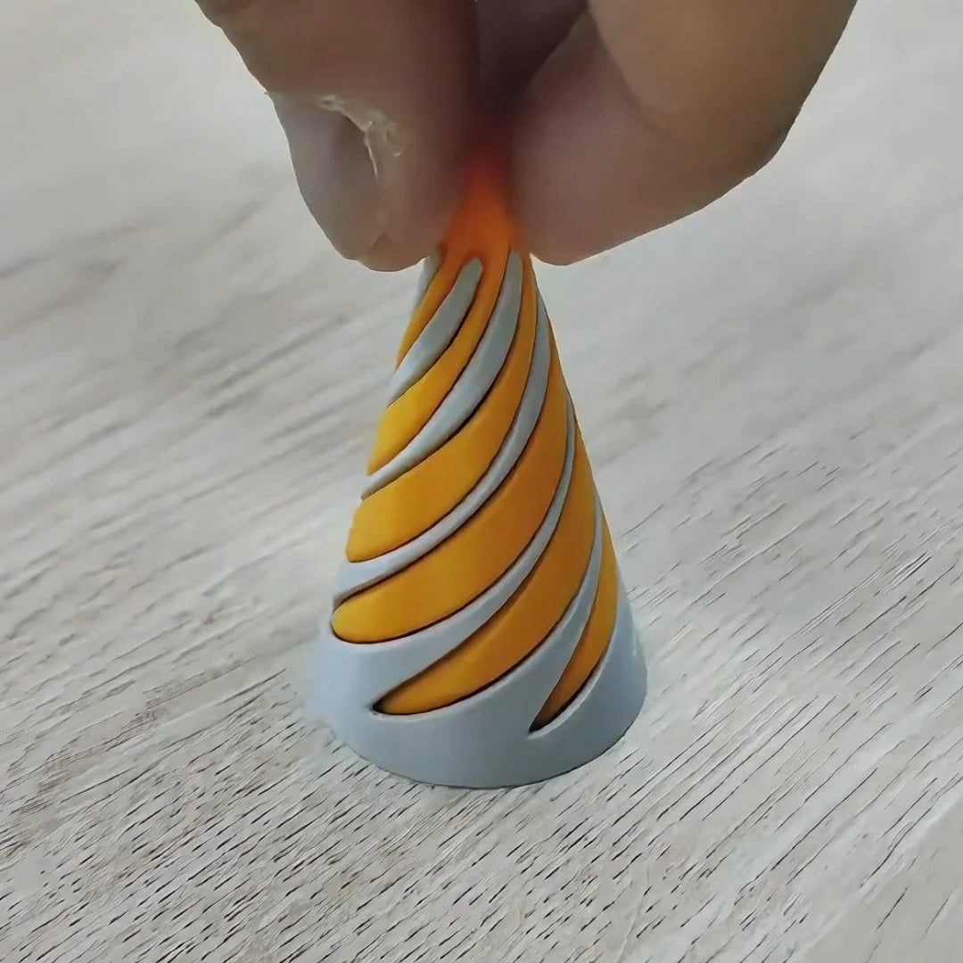 ZenTwirl – Relaxing Spiral Cone Fidget Toy