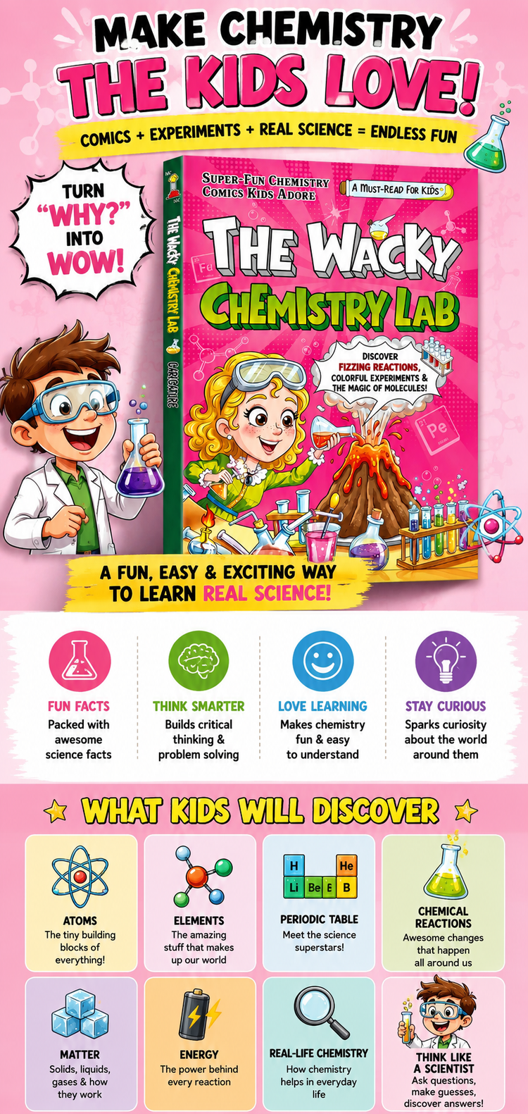 FizzQuest – Comic Chemistry Guide for Kids