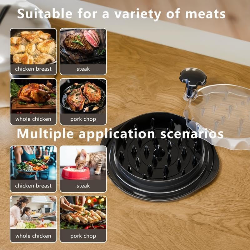 ShredMaster – Visible-Lid Meat Shredder