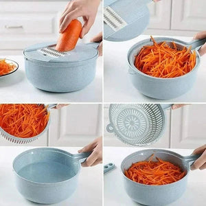 QuickSlice | 12-IN-1 Multi-Function Vegetable Slicer marnetic