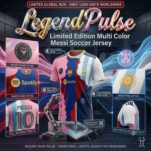 LegendPulse – Limited Edition Multi Color Messi Soccer Jersey