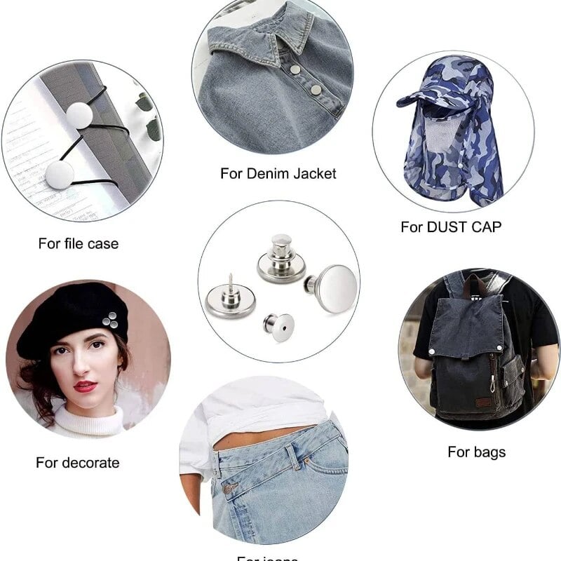 SnapFit – Adjustable Waist Button Solution