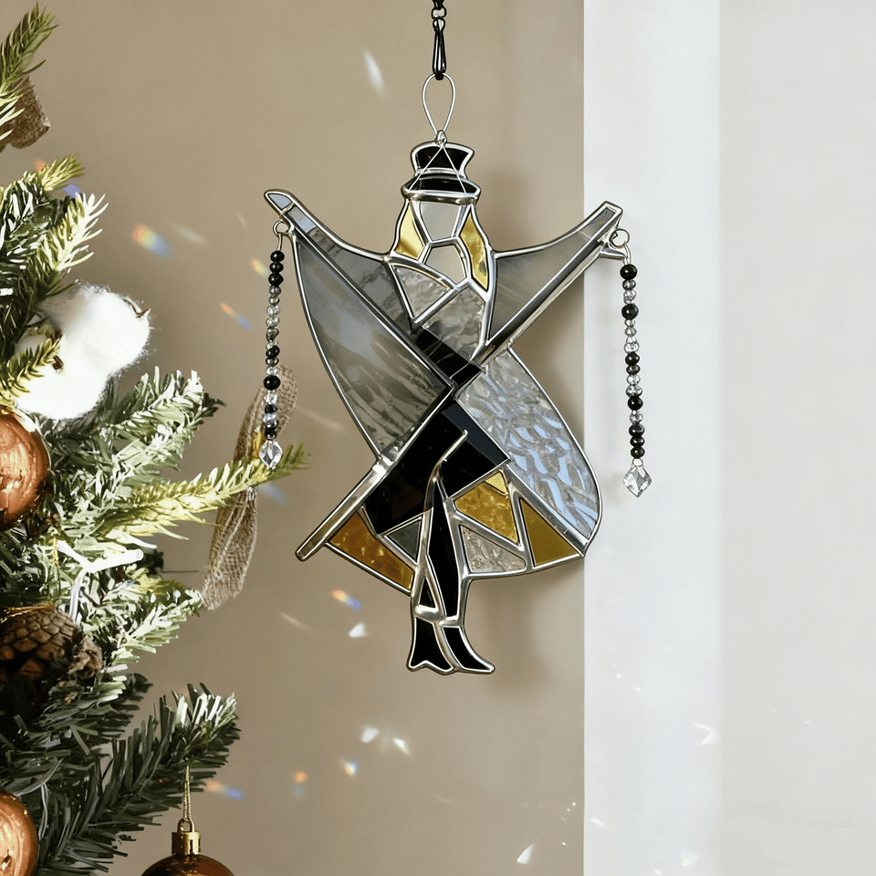 RhythmTwirl - Handcrafted Musical Spinner Ornament