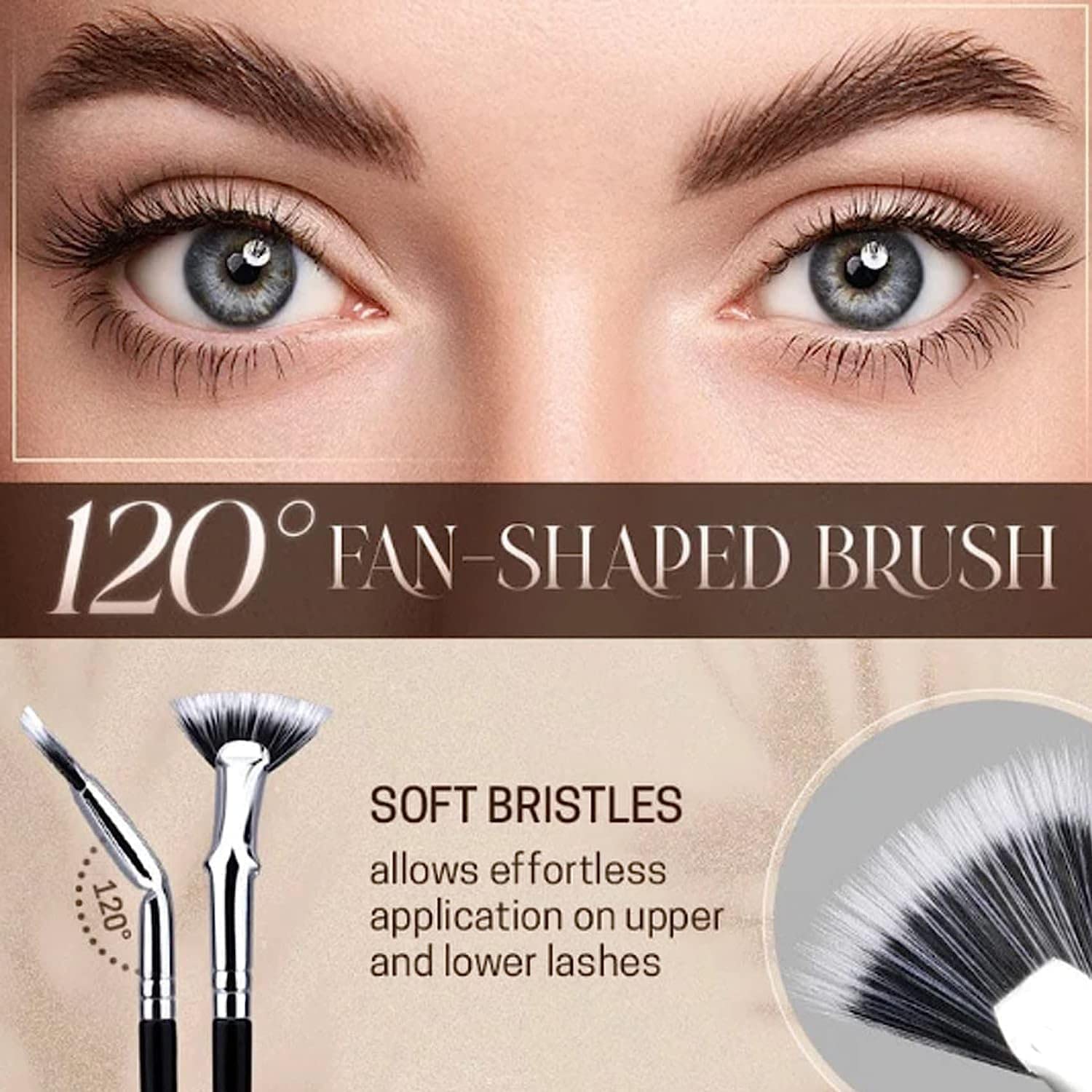 LuxeLash - Instant 120° Foldable Lash Brush