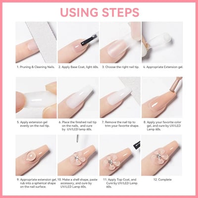 (🎁2024 New Year Hot Sale🎁)Nail Extension Builder Gel💅