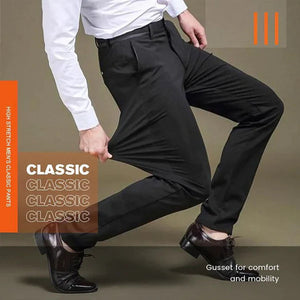 Supreme Stretch Men's Classic Slacks marnetic
