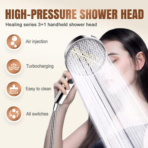 HydroEase - Air-Boost 5.9” Shower Head