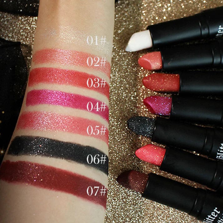 DuskGleam - All Day Glitter Matte Lipstick
