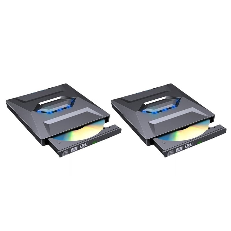 FusionDrive – 7-in-1 External USB DVD/Blu-ray Drive