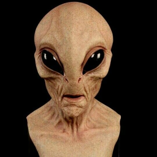 Alien Invasion - Silicone Mask For Pranks & Parties