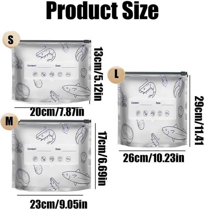 MoistureLock - Heavy-Duty Foil Resealable Bags