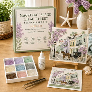 HeritageScape – American Destinations Sea Glass Art Kit