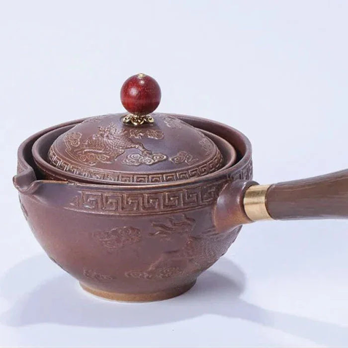 TeaVoyage 360° - The Portable Tea Maker Set with 4 Cups and Travel Bag marnetic