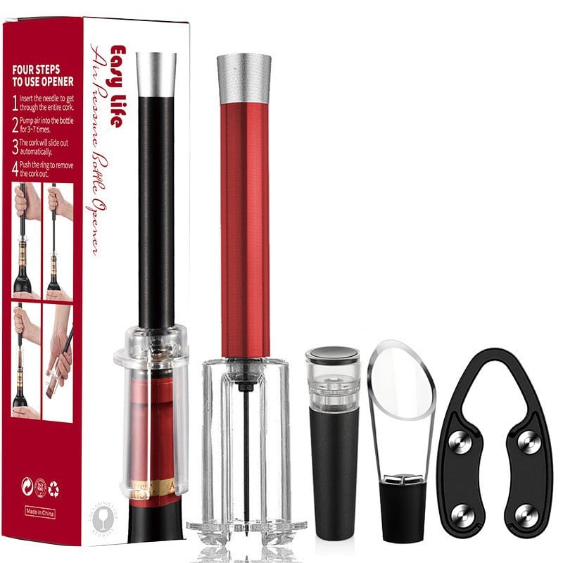 AirSpiral – Premium Air Pump Wine Bottle Set