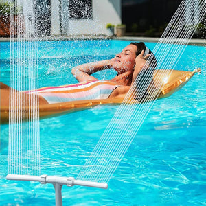 HydraLuxe – Solar Powered Pool Fountain with Dual Stream