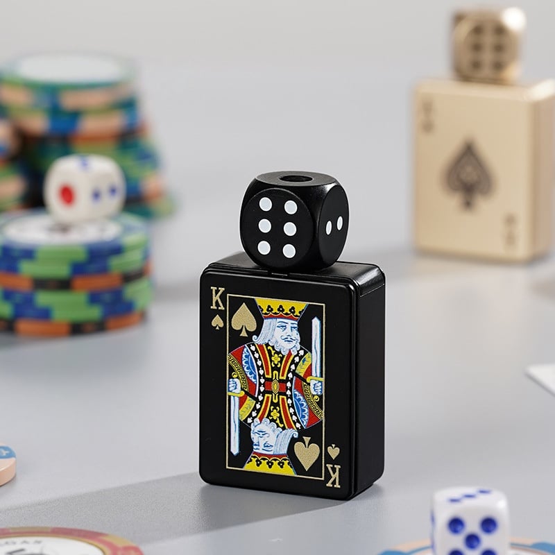 DiceSpark – Rotating Dice Lighter for Stress Relief