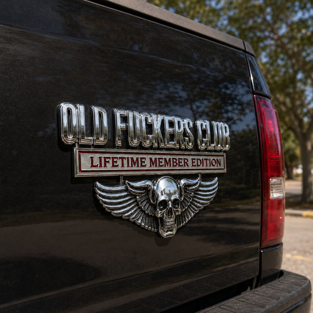 RoadLegend – Lifetime Member Metal Car Emblem