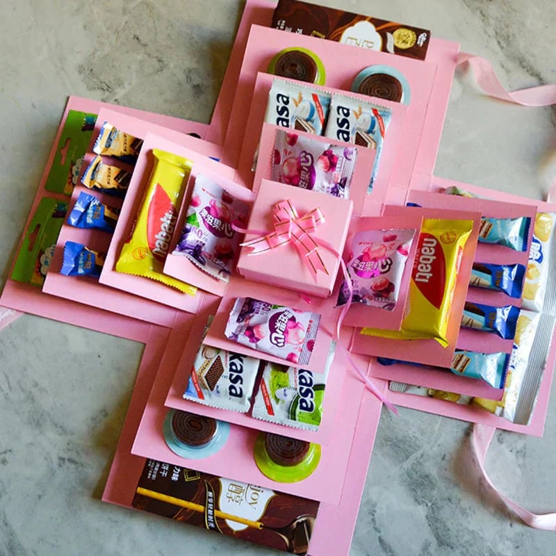 🎄50K+ SOLD! 🎁✨Surprise Explosion Gift Box Kit