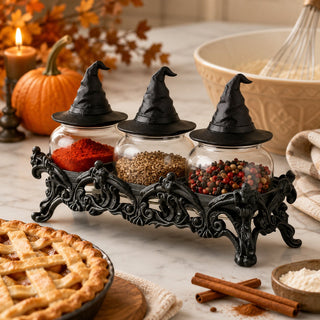 SpellCraft – Decorative Witch Hat Seasoning Jars
