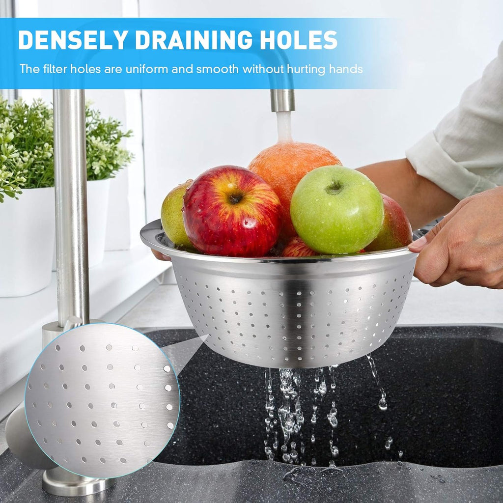 GrateNWash - Multi-Function Steel Prep Bowl