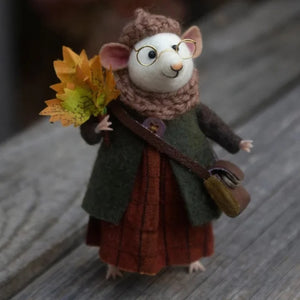 WhiskerWool - Needle Felted Mouse