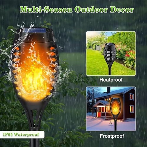FlameGlow – Solar Powered Fire Design Garden Light