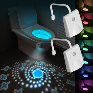 GlowEase – Automatic LED Toilet Light