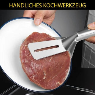 SizzleMaster - Double-Sided Stainless Steel Shovel