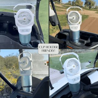 CoolCruise – Premium Cup Holder Spray Cooling Fan