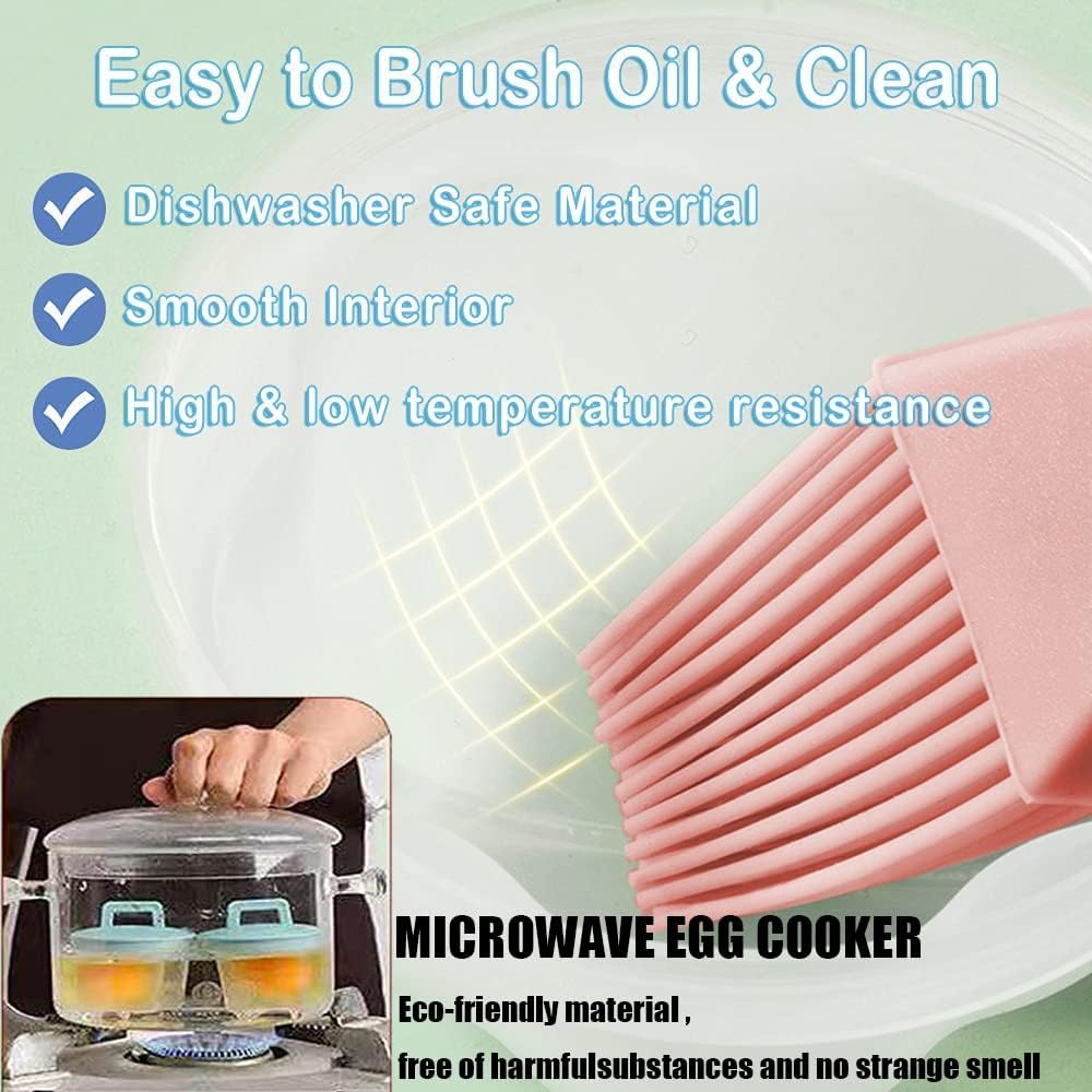 EggPop - Fun-Shaped Boiled Egg Mold Set