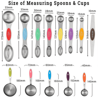 SteelMeasure – Magnetic Measuring Spoon Set