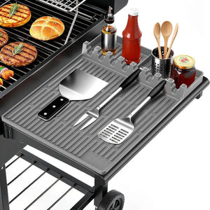 GrillNest – 3-in-1 BBQ Grill Mat Organizer