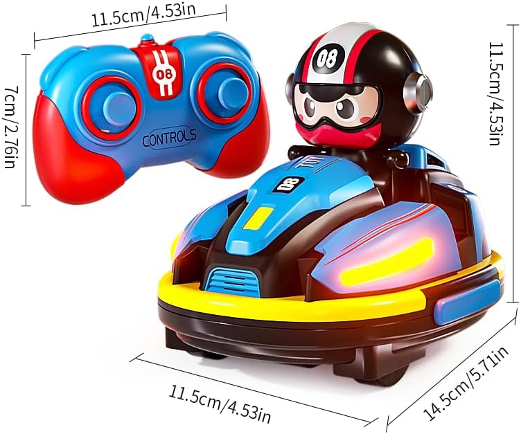 Bumper Cars Two-Player Racing Game-2.4 GHz Remote Control Bumper Cars