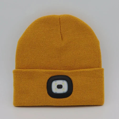 RadiantBeam LED Light Beanie marnetic