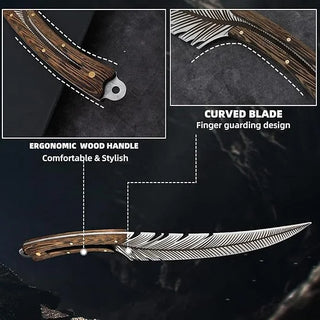 SwiftCut - Artisan Feather Boning Knife