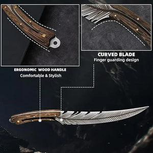 SwiftCut - Artisan Feather Boning Knife