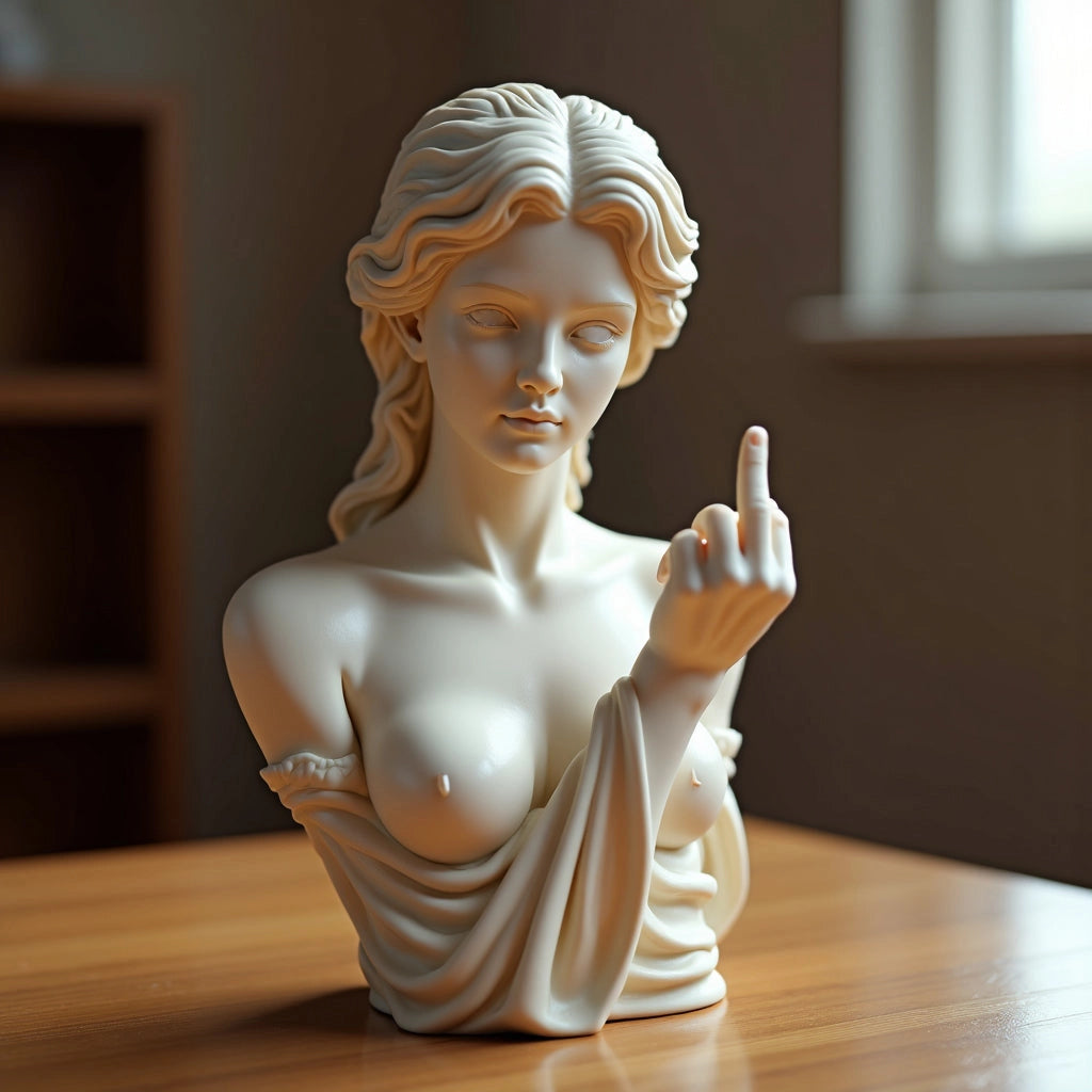 MoodMuse – “Talk to the Hand” Venus Figurine