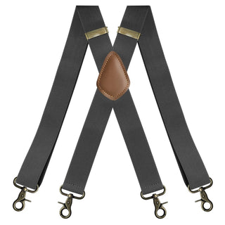 GentleHold – Premium Leather Suspenders for Men