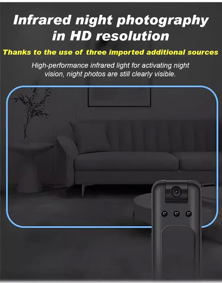 StealthEye - Mini 1080p Infrared Recorder for True Vision