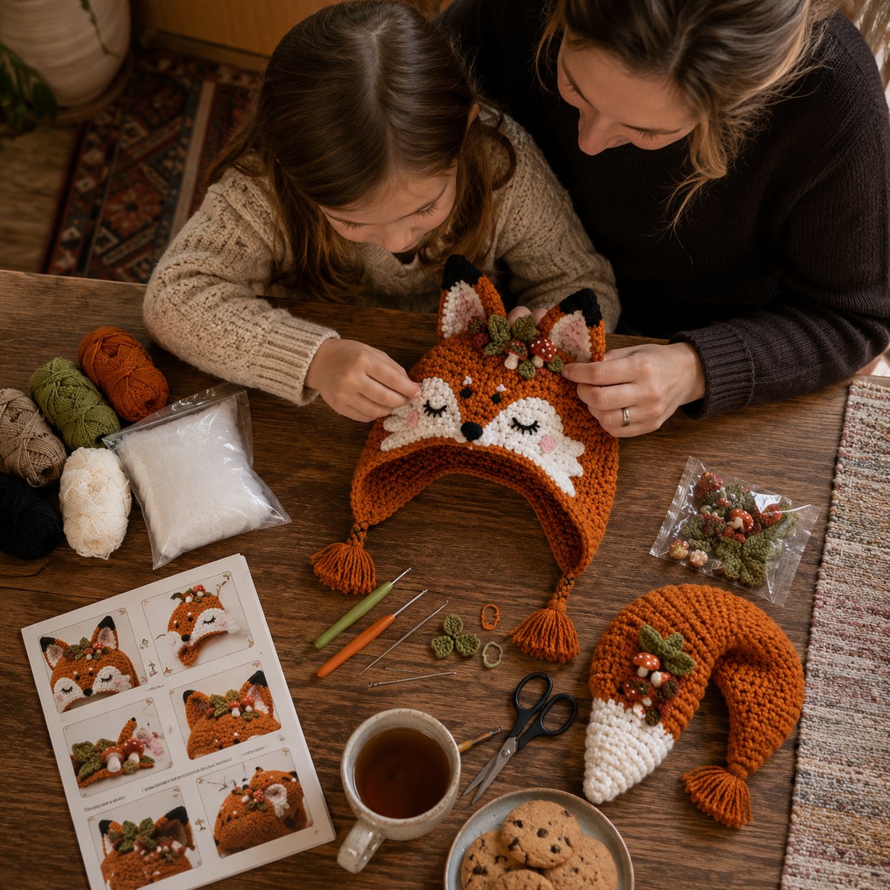MystiKnit – Fantasy Hood Hat Crochet Kit