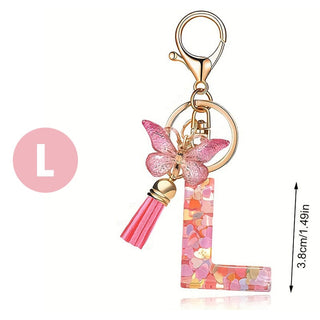 CharmKey – Personalized Initial Letter Keychain