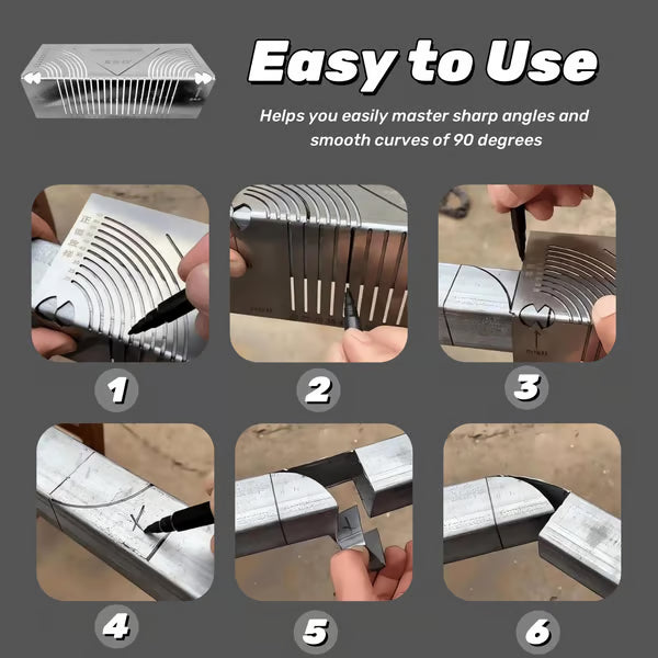IronLine - Stainless Steel Marking & Measuring Guide