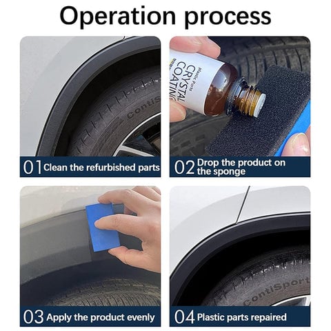 Varnex - Long-Lasting Shine Spray for Auto Plastic Restoration