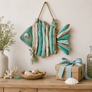 CoastalGlow – Lighted Coastal Fish Wall Decor