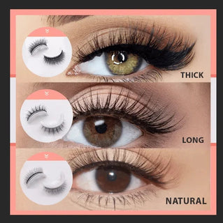 LashLove Self-Fix Adhesives and Reusable Eyelashes marnetic